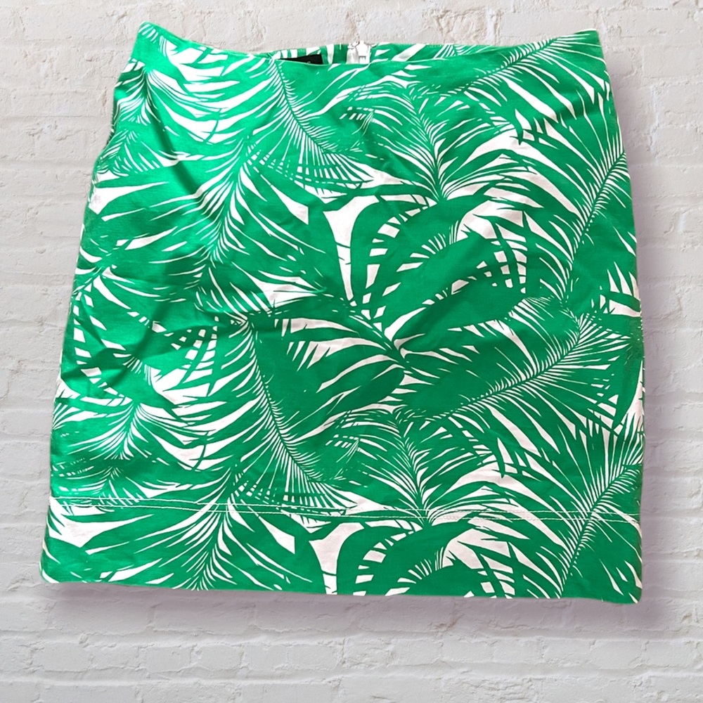 Talbots palm skirt size 12P